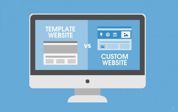 Templates vs. Custom Design website