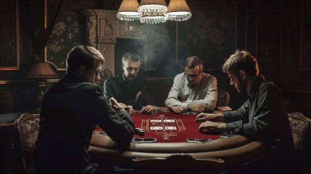 silence while playing poker